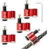Generic Guida Cavo Durite Freno Bicicletta Stabile Leggero Alluminio Acciaio | Clip Filo Tubo Fascette Fermacavi Per Ciclismo su Strada MTB, Esterni, Telai, Forcelle, Montagna, Pieno