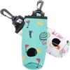 MAGICLULU 2 Pezzi Borsa da Golf per Palline, Portatile, in Neoprene, per 3 | Riutilizzabile, Lavabile, Comoda al Tatto, Resistente All'usura, Adatta a Scenari