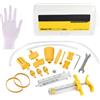 SUPVOX Utensile per Spurgo Freni Bici Idraulici, Set Riempimento Giallo | Plastica Resistente All'olio, Raccoglie Liquido Esausto, Uso Semplice, Compatibile con Sistemi Generici