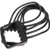 iplusmile Elastico Fitness Maniglie, Allenamento Muscolare, Nero | Tpe Leggero Moschettone, Impugnatura Ergonomica Antiscivolo, per Pause in Ufficio e Viaggi