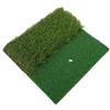 Abaodam Tappeto Allenamento Golf Indoor Realistico, Portatile, Verde | Pratica per Principianti e Professionisti, PP e Nylon, Comodo da Trasportare, per Allenamento Calcio