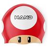 HAND SPORT Mushroom, Cuffia in Silicone, Cuffia Piscina, Cuffia Nuoto, Taglia Unica