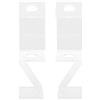 Beaupretty 4 Pezzi Supporto per Palline in Acrilico a Forma Z, Multifunzione