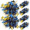 TOYANDONA 6 Pezzi Pompom Cheerleading Riutilizzabili in PET per Squadre Danza | Accessori Leggeri per Danzatori e Partite, Design Facile da Indossare, Pezzi Stabili e Resistenti