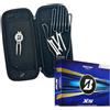 Bridgestone Golf Tour B XS - Palline da golf con supporto per guanto da golf, include strumento rimovibile per divot, modellatore di guanti e tee