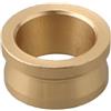 Hoppipola Rullo lenza da pesca in ottone per riparazione mulinello liscio per accessori in acciaio inox (9,7 x 7 x 5 mm)