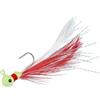 Dr.Fish Confezione da 10 maschere da pesca con piume di crappie Jig Head Marabou Hair Jig Jig Ball Round Ball Esca da pesca per crappie Trout Walleye Panfish esche d'acqua dolce 1/16 oz