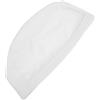 VILLCASE Cuffia da Nuoto in PU Bianco per Adulti Elastica | Protezione Chioma, Facile da Indossare e Togliere, Stile Moda, Accessorio Nuoto per Uomo e Donna