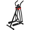 Fonowx Attrezzo Elliptical Cardio Fisso con Manubri Imbottiti Pedali Antiscivolo Telaio in Acciaio per Allenamento Domestico Palestra