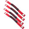 USHOBE 2 Paia Maniglia Laterale di Ricambio per Kayak e Barca | PVC e Pp, Struttura Robusta ed Ergonomica, Facile da Installare e Usare, Colore Rosso