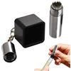 Generic Biljartkeu Custodia protettiva portatile 2 in 1 con supporto gesso | Strumento per gessetti per gli amanti del biliardo e delle sale di gioco per esercitazioni di formazione ed eventi club