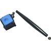 SUPVOX Portagesso Biliardo 2 in 1 per Punta Stecca, Nero Portatile | Pool e Snooker, Punteruolo per Manutenzione Punta, Accessorio Spillo in Metallo e Cuoio