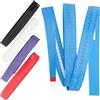 DEARMAMY 5 Pezzi Nastro Impugnatura Racchetta Antiscivolo Assorbente, PU EVA | Superficie Sottile ed Elastica, Tocco Confortevole, per Racchette e Canne, Accessorio Sportivo per Uso Quotidiano