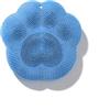 RQzaufania Lazy Person's Shower Foot Scrub - Tappetino per la pulizia dei piedi e massaggi, con ventosa antiscivolo, esfolia e massaggia delicatamente i piedi (blu)