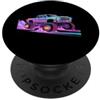 Monster Truck Adult Monster Truck Decora Monster Trucks - Camion da uomo per amanti dei camion, per bambini e bambine PopSockets PopGrip Adesivo