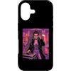 Halloween Glam Retro Vintage Comics Pop Custodia per iPhone 17 Vampire DJ House Trap Club Dance Musica Spaventoso Clubbing Donna