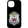 Queen of Game Day Soccer Team Fan Suppor Custodia per iPhone 15 Regina del Giorno di Gioco Squadra di Calcio Tifosi Stag