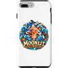 Moonlit Fins Studio Custodia per iPhone 7 Plus/8 Plus Moonlit Fins Club, maglietta per Halloween per amanti degli squali
