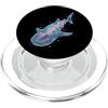 Squalo Balena Subacqueo Oceano Universo Squalo Balena Galassia PopSockets PopGrip per MagSafe