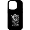 Greek Mythology Thunder Deity Zeus Custodia per iPhone 14 Pro Zeus Tuono e Dio dell'Olimpo Lightning Power