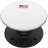 Nasa Felpa con cappuccio con logo della NASA e bandiera americana PopSockets PopGrip Adesivo
