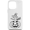 Funny Halloween Duck Custodia per iPhone 13 Pro Boo Goose Halloween Pumpkin Funny Duck Jack O Lantern