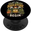 Let The 3rd Grade Adventure Begin Back T Lascia che lavventura di terza elementare inizi divertente insegnante di terza elementare PopSockets PopGrip Adesivo