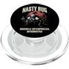 Grandio Design Introverted Intellectual Nasty Bug Entomologia maleducata coccinella dito medio coccinella PopSockets PopGrip per MagSafe