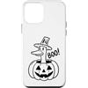 Funny Halloween Duck Custodia per iPhone 12 mini Boo Goose Halloween Pumpkin Funny Duck Jack O Lantern