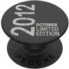 Birth Since Month Of October Retro Vinta Impressionante Ottobre 2012 Vintage 2012 Retro Estetica Dal 2012 PopSockets PopGrip Adesivo