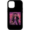 Halloween Glam Retro Vintage Comics Pop Custodia per iPhone 12/12 Pro Vampire DJ House Trap Club Dance Musica Spaventoso Clubbing Donna