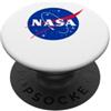 Nasa Felpa con cappuccio NASA Meatball Logo & Space Cadet Text PopSockets PopGrip Adesivo