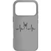 YO! Custodia per iPhone 17 Pro Heartbeat Devils Horn - Ventaglio per chitarra rock & roll