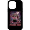 Halloween Glam Retro Vintage Comics Pop Custodia per iPhone 14 Pro Max Ciclope Cook Sous Chef Ristorante Cibo Spettrale Spaventoso Uomo