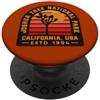 Aharon's Stuff Joshua Tree National Park ESTD 1994 Escursionismo Campeggio Vintage PopSockets PopGrip Adesivo