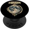 Jimbeels LIBRATION STUDY Oscillazione Apparente della Luna PopSockets PopGrip Adesivo
