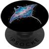 Mantaray Subacqueo Oceano Spazio Manta Ray Galassia PopSockets PopGrip Adesivo