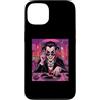 Halloween Glam Retro Vintage Comics Pop Custodia per iPhone 13 Vampire DJ House Trap Club Dance Musica Spettrale Spaventoso Clubbing