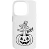 Funny Halloween Duck Custodia per iPhone 14 Pro Boo Goose Halloween Pumpkin Funny Duck Jack O Lantern