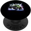 Monster Truck Adult Monster Truck Decora Monster Trucks - Camion da uomo per amanti dei camion, per bambini e bambine PopSockets PopGrip Adesivo