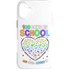 Funny 100 Days Of School Co. Custodia per iPhone 16 Plus 100 giorni di scuola 100 giorni carino 100 ° giorno di scuola