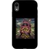 Halloween Glam Retro Vintage Comics Pop Custodia per iPhone XR Camion di cibo infestato mostro fantasma spaventoso fantasma spaventoso