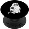 Halloween Ghost Otter Lover Spooky Gifts Lontra Halloween Otter Amante Spettrale Fantasma Spaventoso Lontra PopSockets PopGrip Adesivo