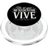 Inspiration Bible Quote Spanish Il mio redentore vive il lavoro in versi della Bibbia cristiana 19:25 PopSockets PopGrip per MagSafe