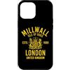 Utopia Sport Millwall England Shop Custodia per iPhone 12 Pro Max Millwall Londra Regno Unito Stampa Giallo Oro