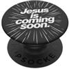 Revelation Evangelistic Gospel Bible Quo JESUS is Coming Soon - Christian Faith Reminder PopSockets PopGrip Adesivo