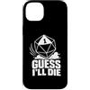 Critical Miss Club Custodia per iPhone 14 Plus Naturale 1 D20 RPG Da Tavolo Dadi Umorismo