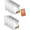 HOMEA Set 12 Specchi Adesivi da Parete 15x15 cm in Vetro - Specchio Quadrato con Biadesivo Incluso, Spessore 2 mm, Specchi Modulari Decorazioni Fai da Te per Casa, Camera, Bagno, Armadio e Ingresso