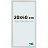 yd. Cornice 20x40 cm Acciaio Inox - Cornice in MDF Bologna