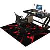 Tkuhknag 150 x 180 cm Tappeto Salva Parquet Ufficio Protettore del Tappetino Pavimenti Tappeto per Sedia da Ufficio Tappetino Protettivo per Moquette Tappetino Salvapavimento Tappeto per Sedia Gaming